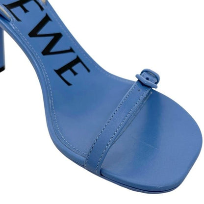 Loewe Sandals Light Blue Leather — view 5