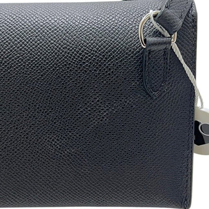 Hermes Shoulder Bag Naptogo Black Leather Epsom — view 8