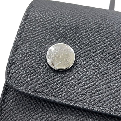 Hermes Shoulder Bag Naptogo Black Leather Epsom — view 6