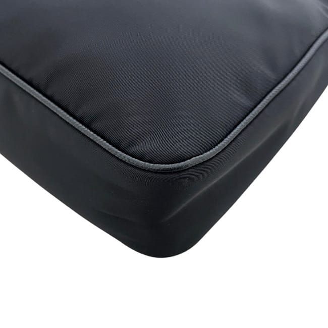 Prada Pouch 2-Way Black Nero Re-Nylon Shoulder Bag Nylon — view 8