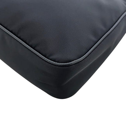 Prada Pouch 2-Way Black Nero Re-Nylon Shoulder Bag Nylon — view 8