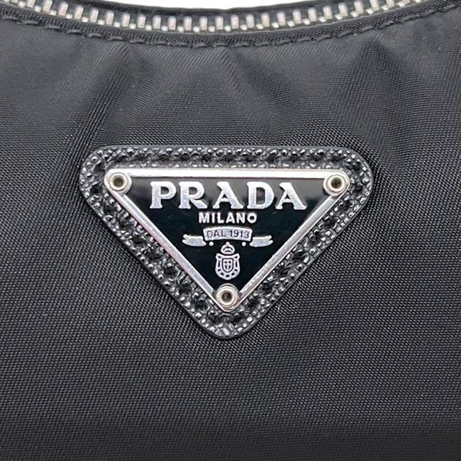 Prada Pouch 2-Way Black Nero Re-Nylon Shoulder Bag Nylon — view 6