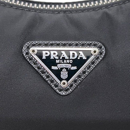 Prada Pouch 2-Way Black Nero Re-Nylon Shoulder Bag Nylon — view 6
