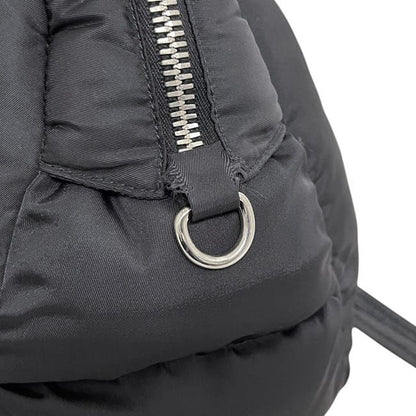 Prada 2-Way Bag Bomber Black Nero Re-Nylon Boston Nylon — view 8