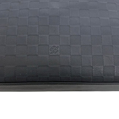 Louis Vuitton Document Porte Black Noir Damier Infini Business Briefcase Leather — view 7