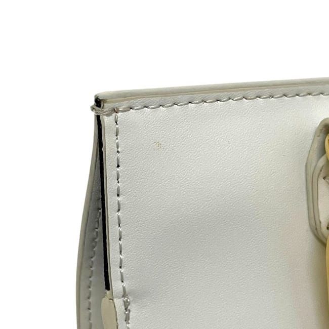 Fendi Phone Pouch White Beige 219 Case Leather — view 6