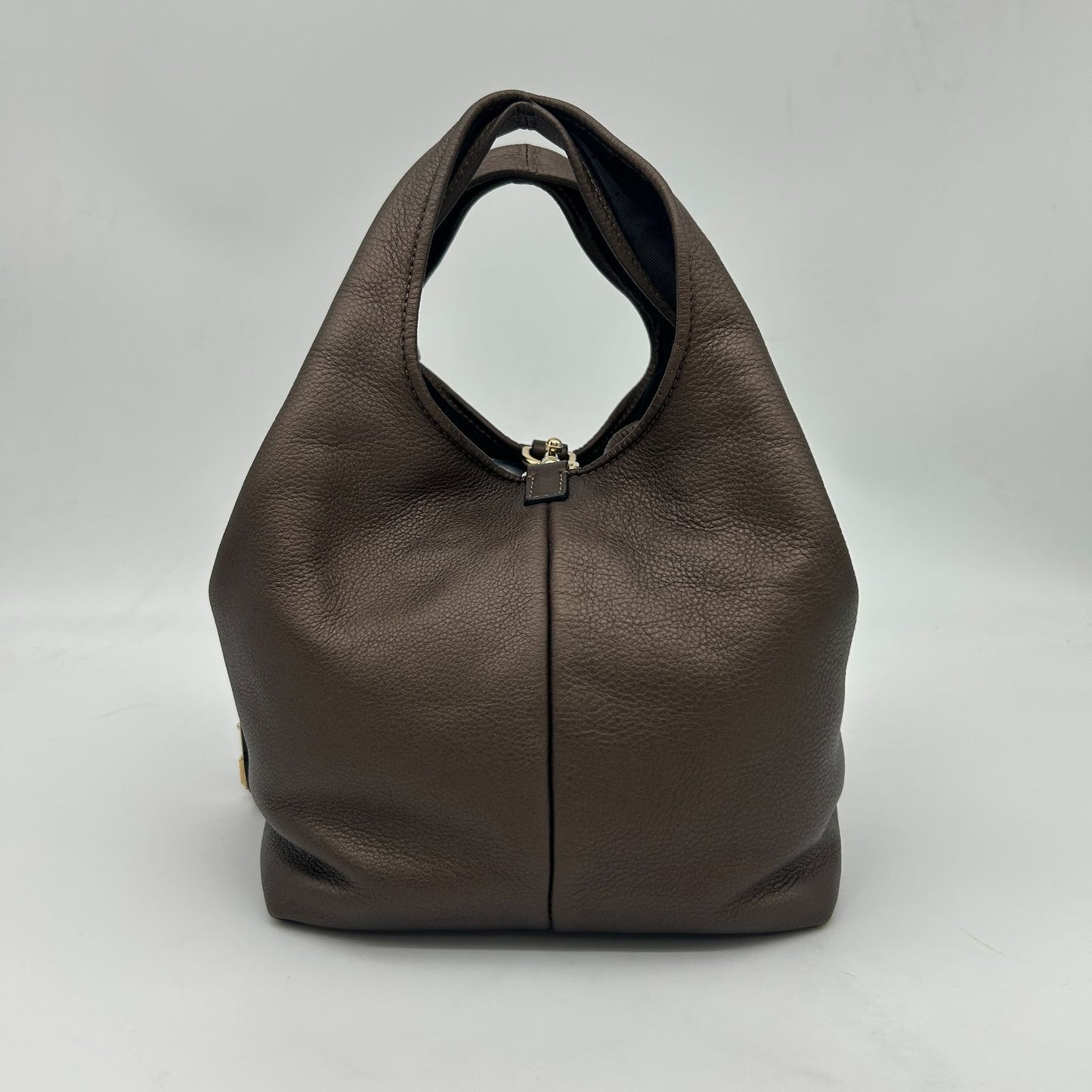 Loewe Karie Tote Canvas Leather Gold — view 2