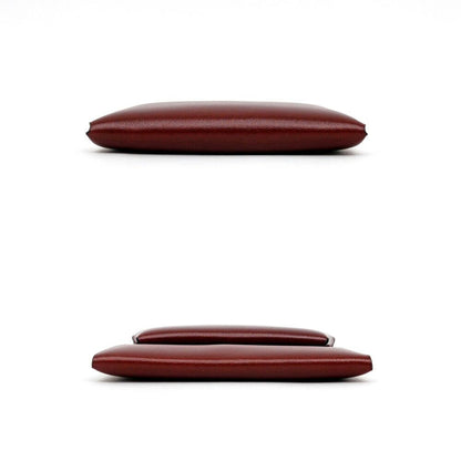 Hermes Bastia Rouge Calf Coin Case Purse — view 4