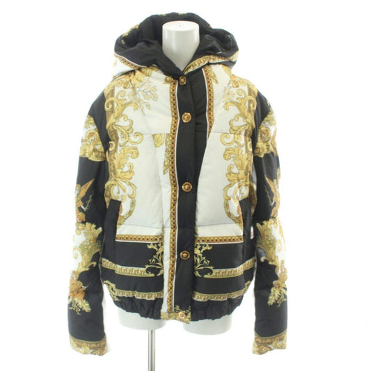 Versace Down Jacket Medusa All Over Pattern Logo Baroque Recent