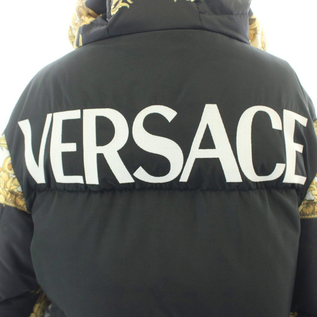 Versace Down Jacket Medusa All Over Pattern Logo Baroque Recent — view 6