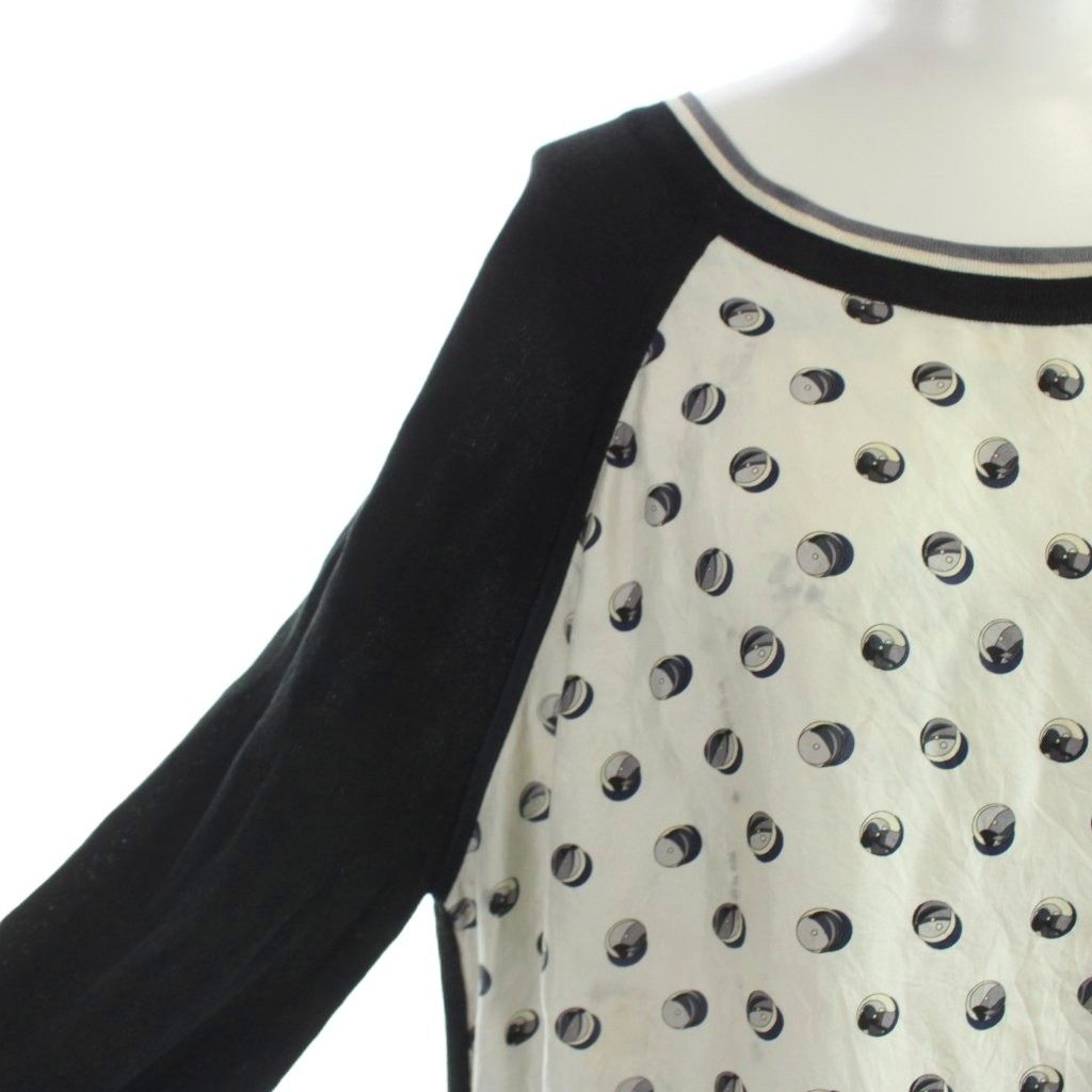 Hermes Gaultier Era Twill Lane Jeu de Billes Marble Game Long Dress Long Sleeve — view 4