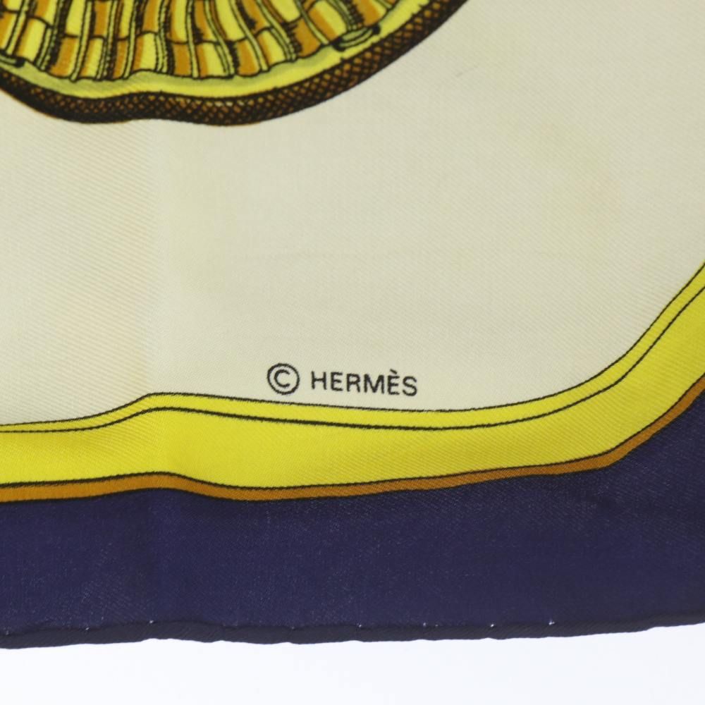Hermes Scarf Carre 90 Grand Apparat Dressed Horse Ivory — view 3