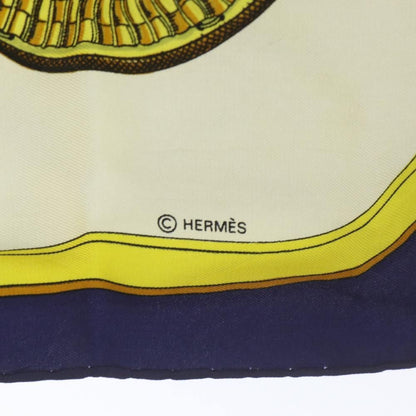 Hermes Scarf Carre 90 Grand Apparat Dressed Horse Ivory — view 3
