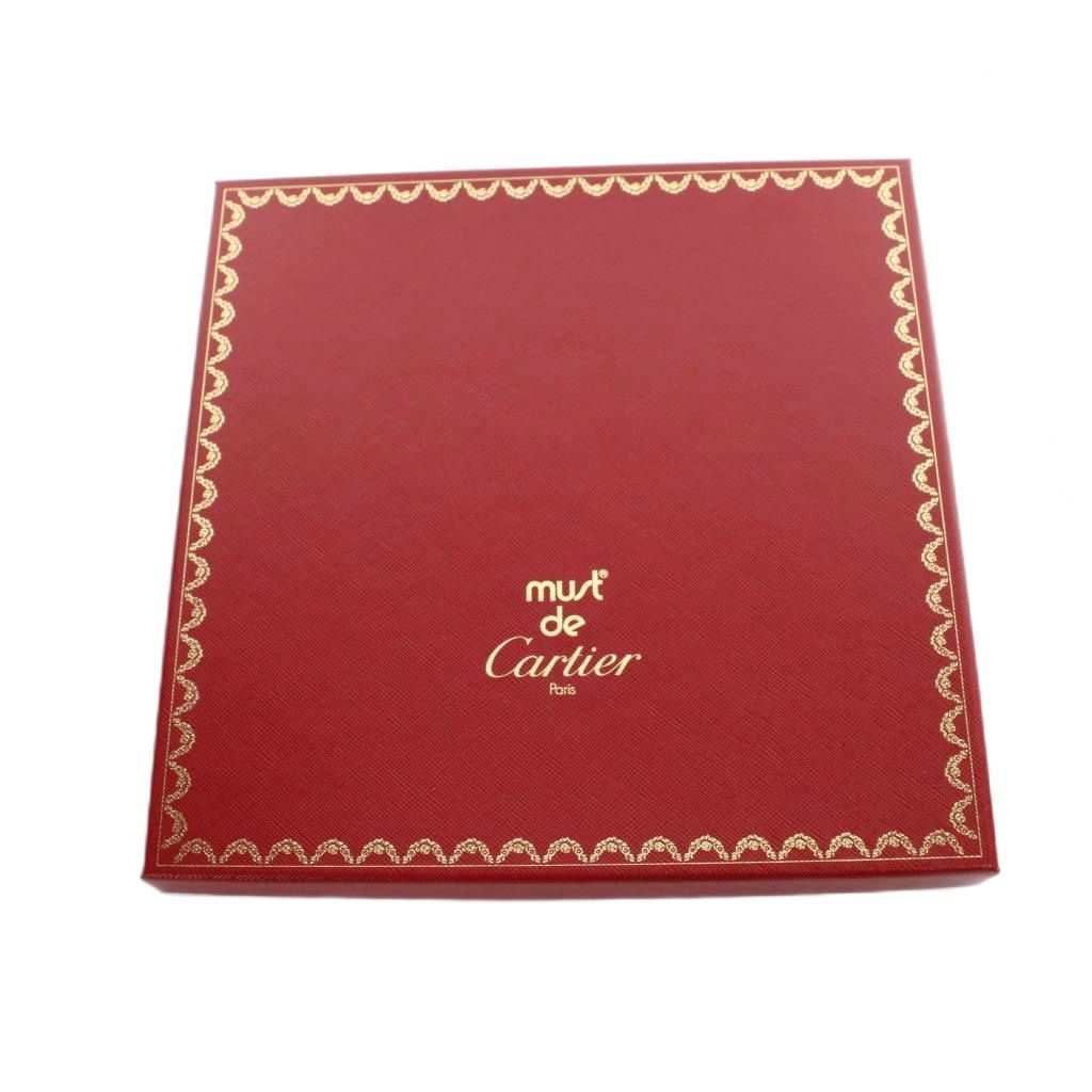 Cartier Large Scarf Shawl Ring Logo All Pattern Silk Multicolor — view 6
