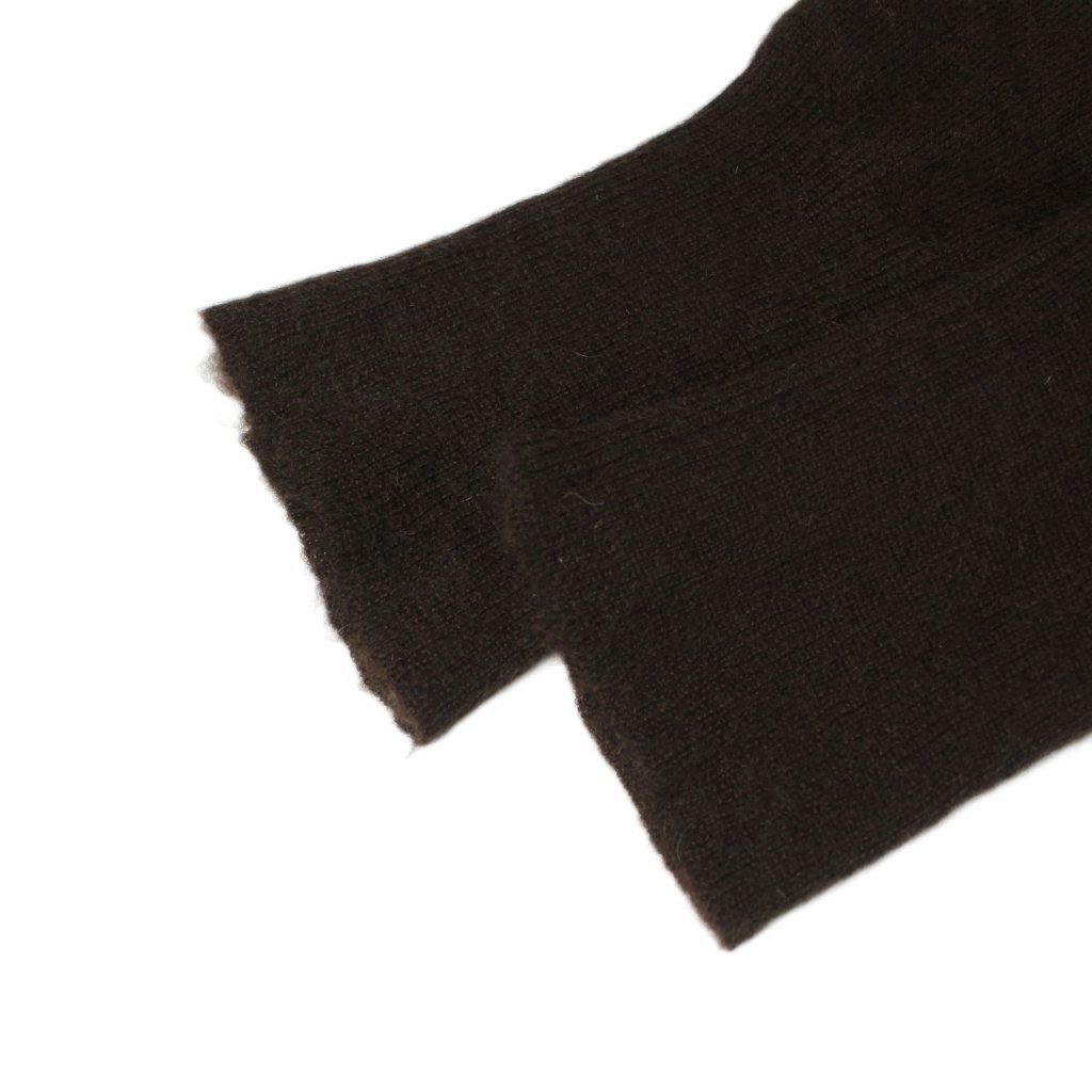 Hermes Knit Top Turtleneck Sweater Cashmere Long Sleeve M Brown — view 5