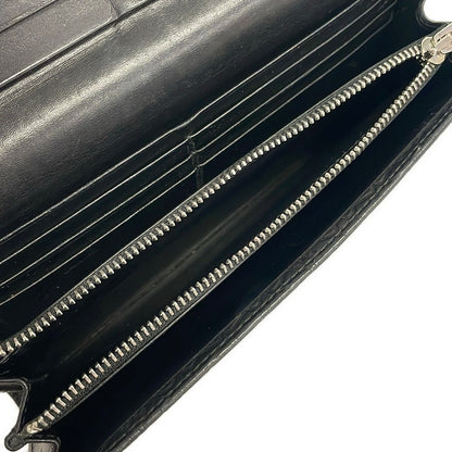 Loewe Wallet Anagram Pattern Black Embossed Leather — view 4