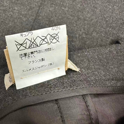 Hermes Skirt Brown Wool 38 — view 8