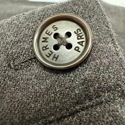 Hermes Skirt Brown Wool 38 — view 3