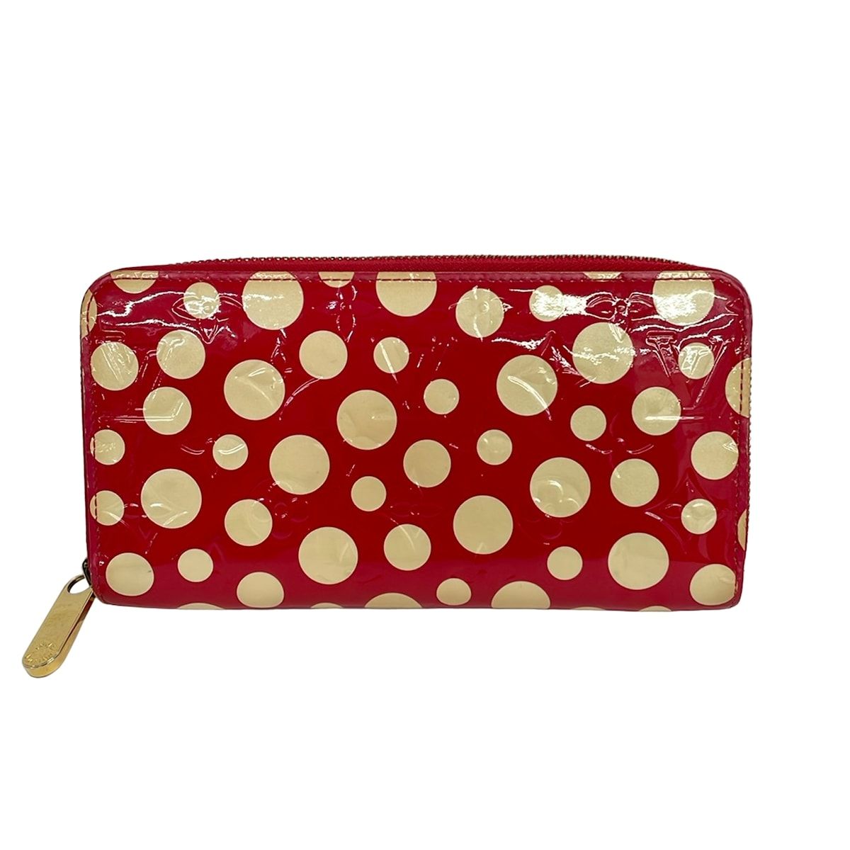 Louis Vuitton Wallet Yayoi Kusama Zippy Rouge Leather