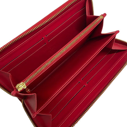 Louis Vuitton Wallet Yayoi Kusama Zippy Rouge Leather — view 3