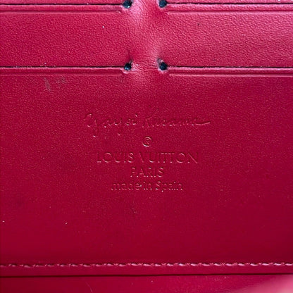 Louis Vuitton Wallet Yayoi Kusama Zippy Rouge Leather — view 5