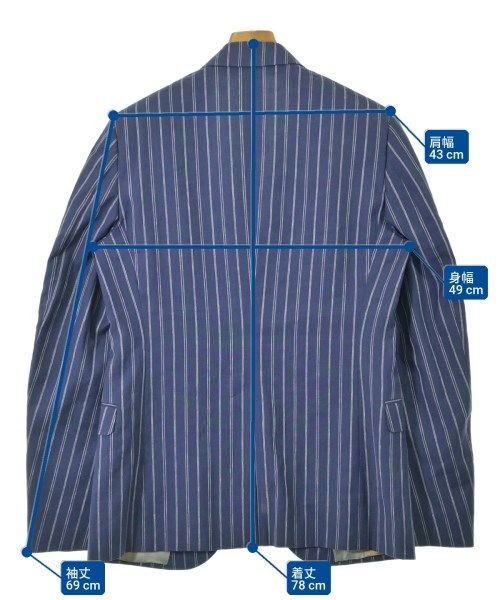 Gucci Tailored Jacket Navy — view 6
