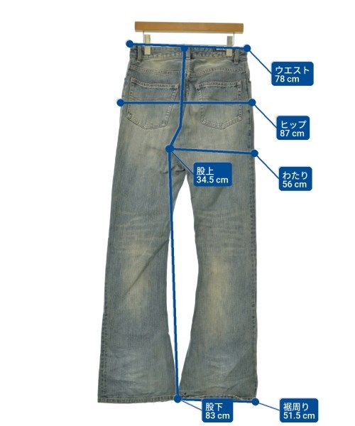 Balenciaga Denim Pants Blue — view 6