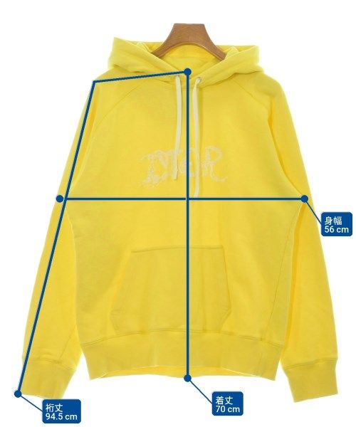Dior Homme Hoodie Yellow — view 9