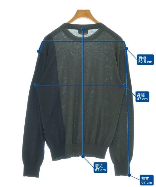 Hermes Knit Sweater Gray — view 7