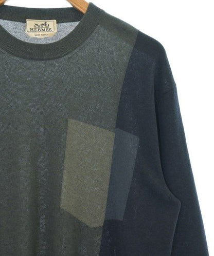 Hermes Knit Sweater Gray — view 5