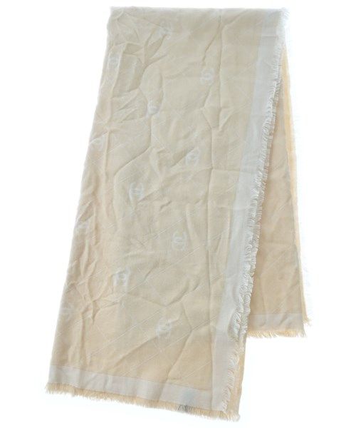 Chanel Shawl Scarf Beige