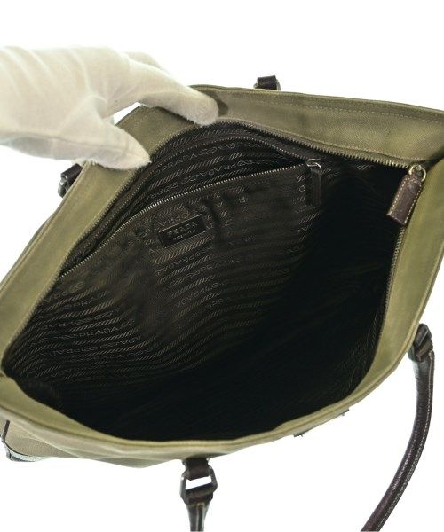 Prada Tote Khaki — view 3