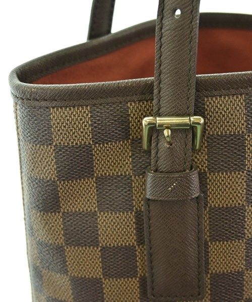 Louis Vuitton Tote Bucket Bag Brown — view 8