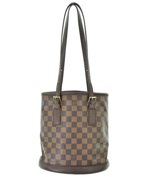 Louis Vuitton Tote Bucket Bag Brown — view 3