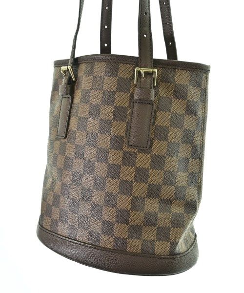 Louis Vuitton Tote Bucket Bag Brown — view 6