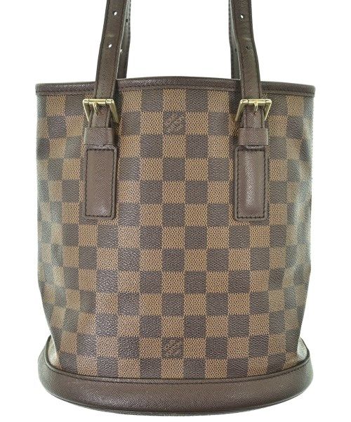 Louis Vuitton Tote Bucket Bag Brown — view 2