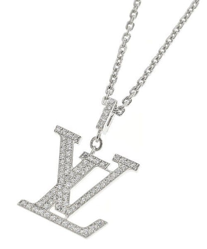 Louis Vuitton Necklace White Gold