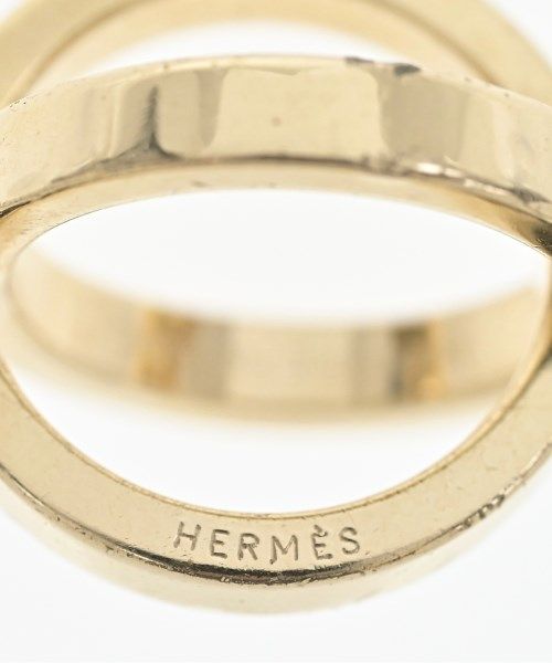 Hermes Scarf Rings Gold — view 3