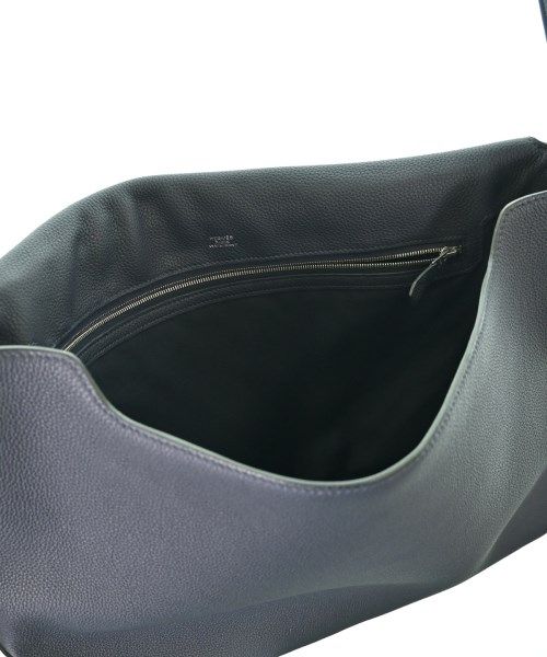 Hermes Shoulder Bag Navy — view 4