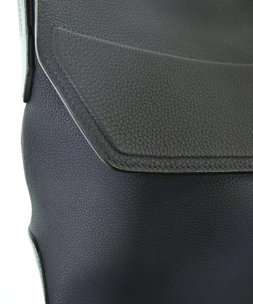 Hermes Shoulder Bag Navy — view 8