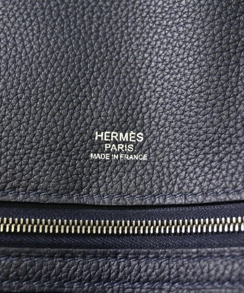 Hermes Shoulder Bag Navy — view 5
