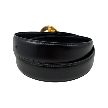 Cartier Belt Trinity Leather Black Gold Silver — view 2