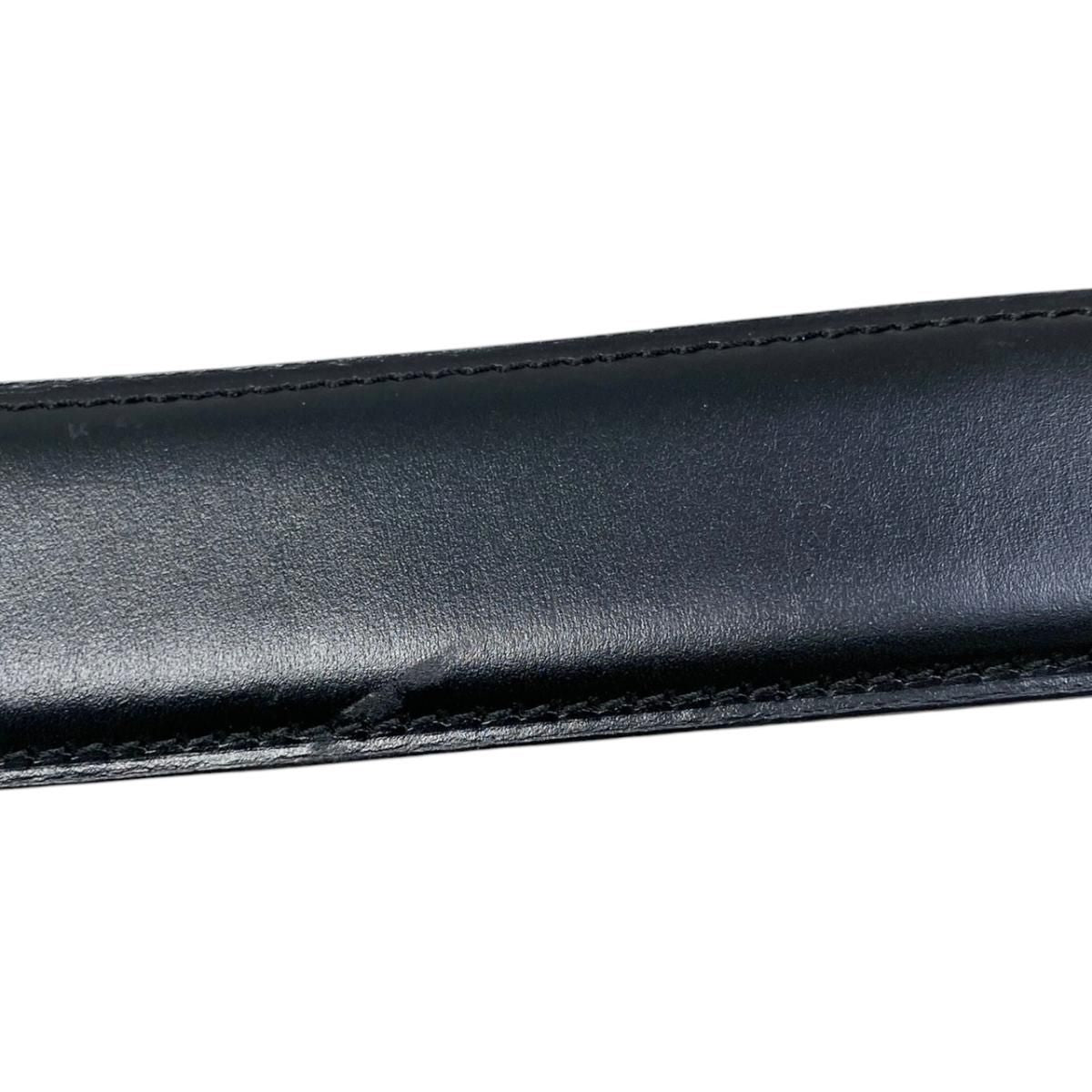 Cartier Belt Trinity Leather Black Gold Silver — view 8