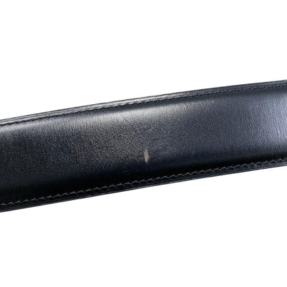 Cartier Belt Trinity Leather Black Gold Silver — view 9