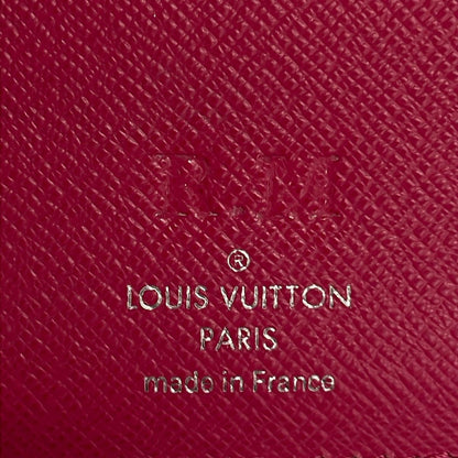 Louis Vuitton Trifold Wallet Epi Portefeuille Victorine Andigo Blue Initial — view 5