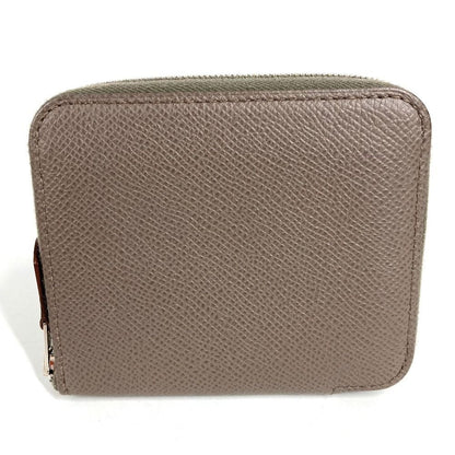 Hermes Coin Case Azap Compact Silk in Epsom Etain Gray