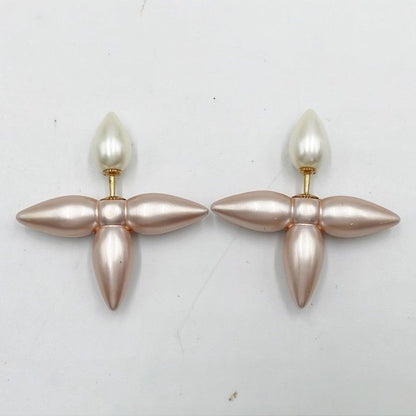 Louis Vuitton Earrings Book le Doreil Pink Gold Metal — view 5