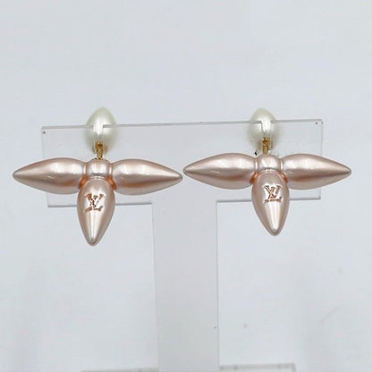 Louis Vuitton Earrings Book le Doreil Pink Gold Metal — view 2