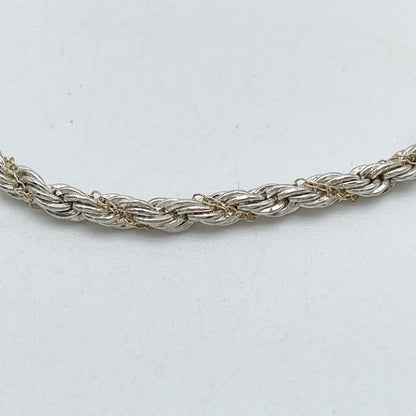 Tiffany & Co Bracelet Silver Gold Twist Chain Combination — view 2