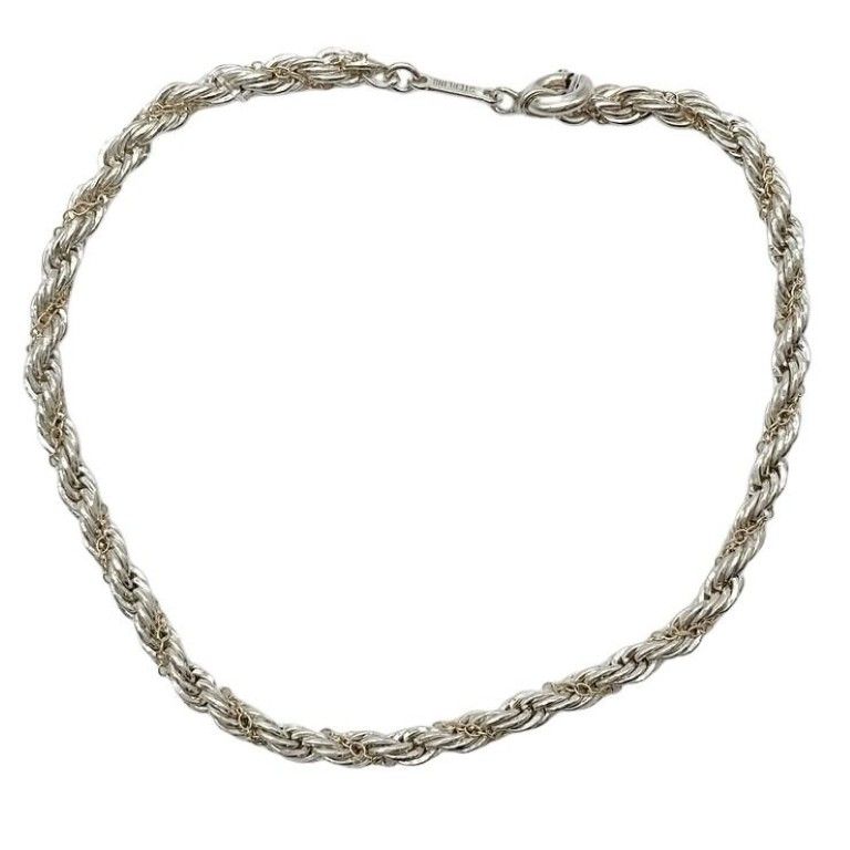Tiffany & Co Bracelet Silver Gold Twist Chain Combination